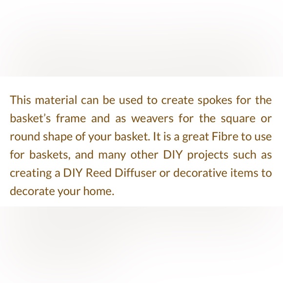 Cane Weaving Round Reed basket making DIY - Picture 5 of 7